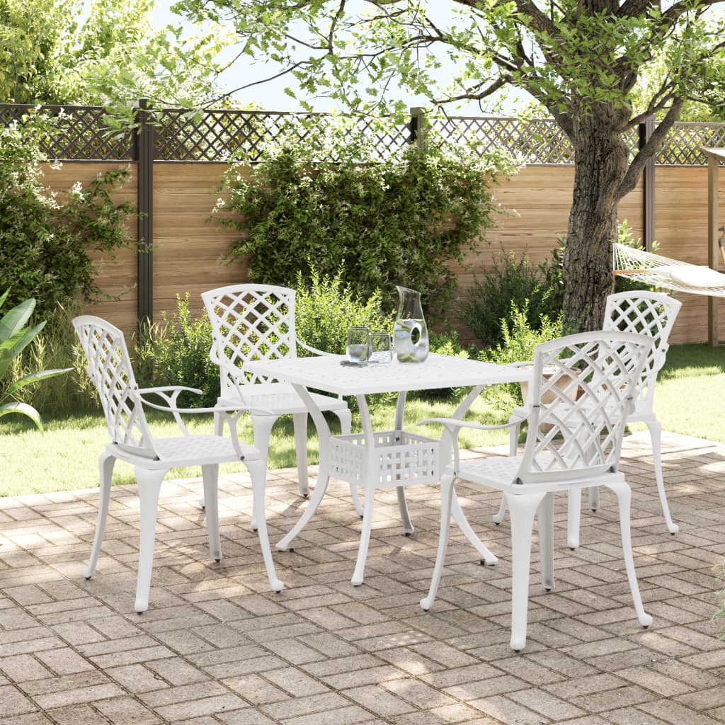 3 Piece Bistro Set Cast Aluminium