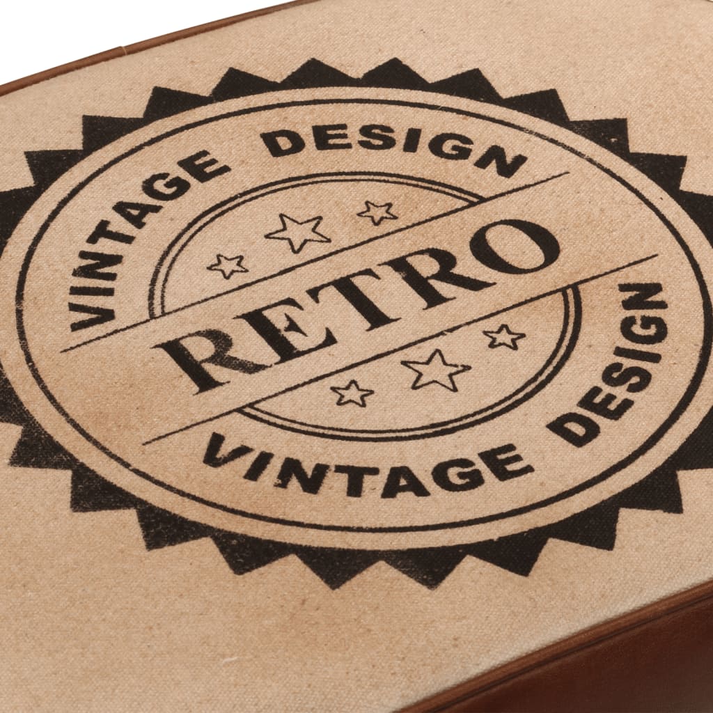 7 Piece Bar Set Solid Rough Wood Mango And Metal