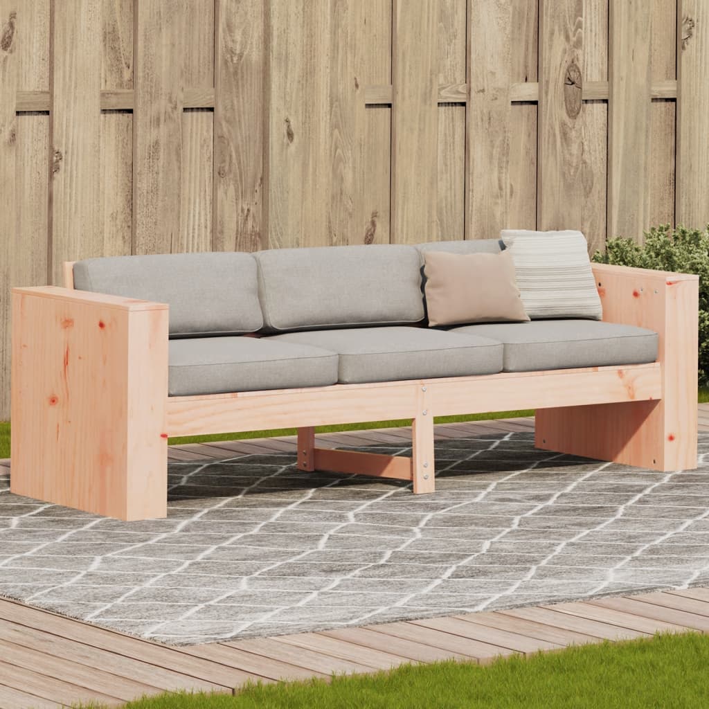 Garden Sofa Solid Wood Pine