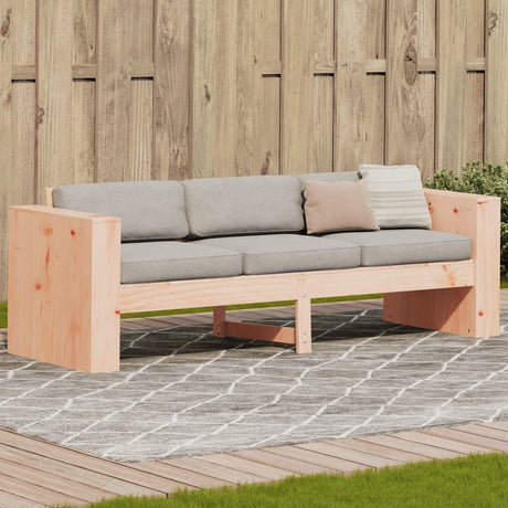 Garden Sofa Solid Wood Pine
