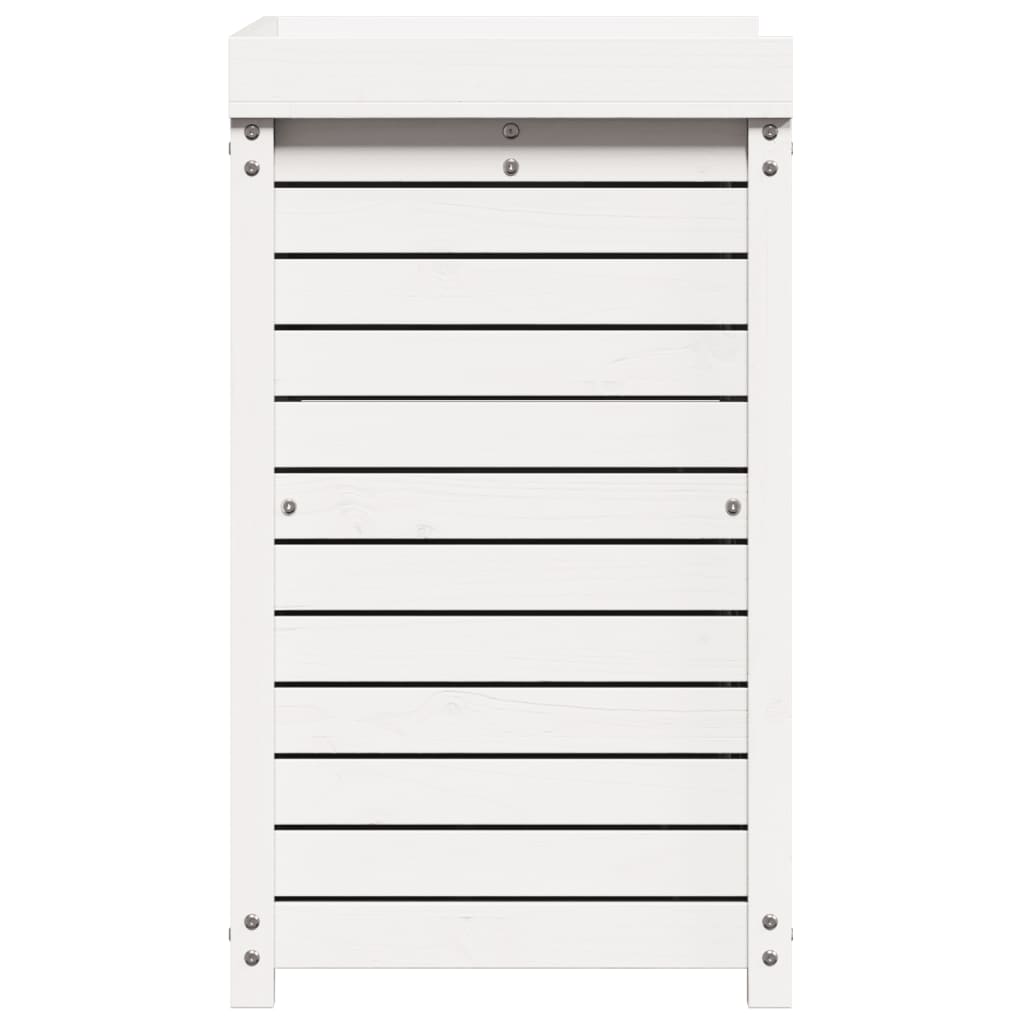 Potting Table With Shelves 82.5X50X86.5 Cm Solid Wood Pine