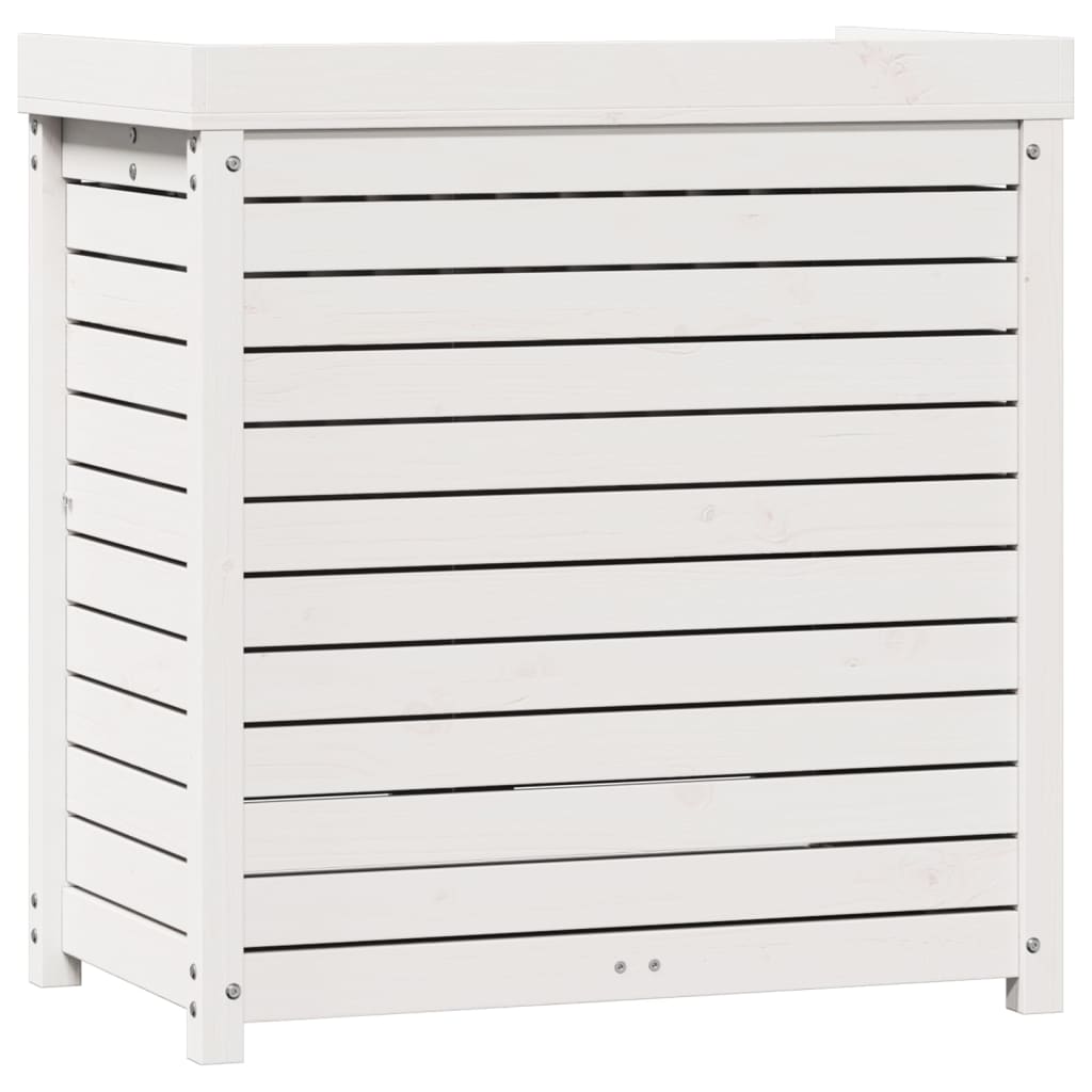 Potting Table With Shelves 82.5X50X86.5 Cm Solid Wood Pine