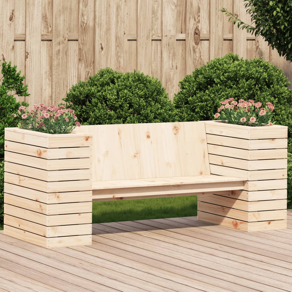 Planter Bench 167.5X60X65 Cm Solid Wood Douglas