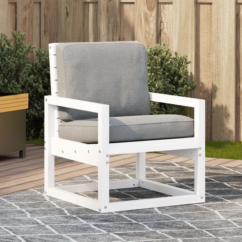 Garden Chair 57.5X63X76 Cm Solid Wood Pine