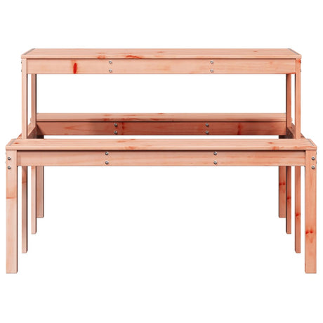 Picnic Table 110X134X75 Cm Solid Wood Douglas