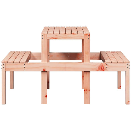 Picnic Table 110X134X75 Cm Solid Wood Douglas