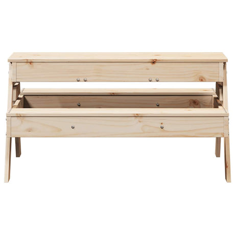 Picnic Table With Sandpit For Kids Solid Wood Pine