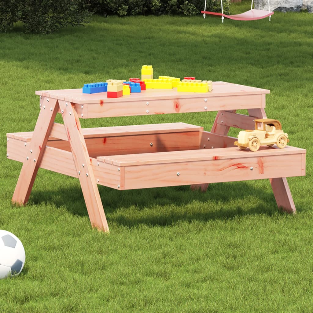 Picnic Table For Kids 88X97X52 Cm Solid Wood Pine