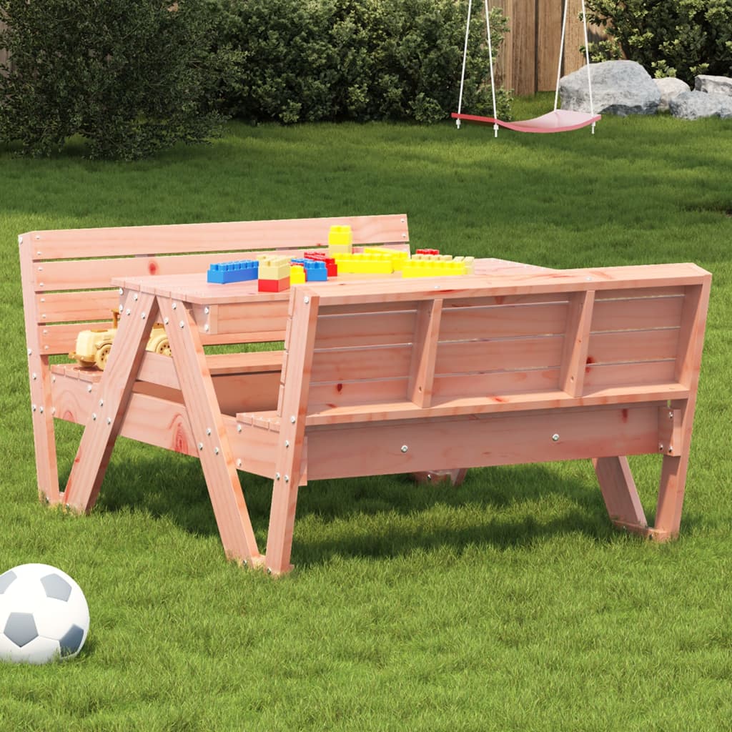 Picnic Table For Kids 88X122X58 Cm Impregnated Wood Pine