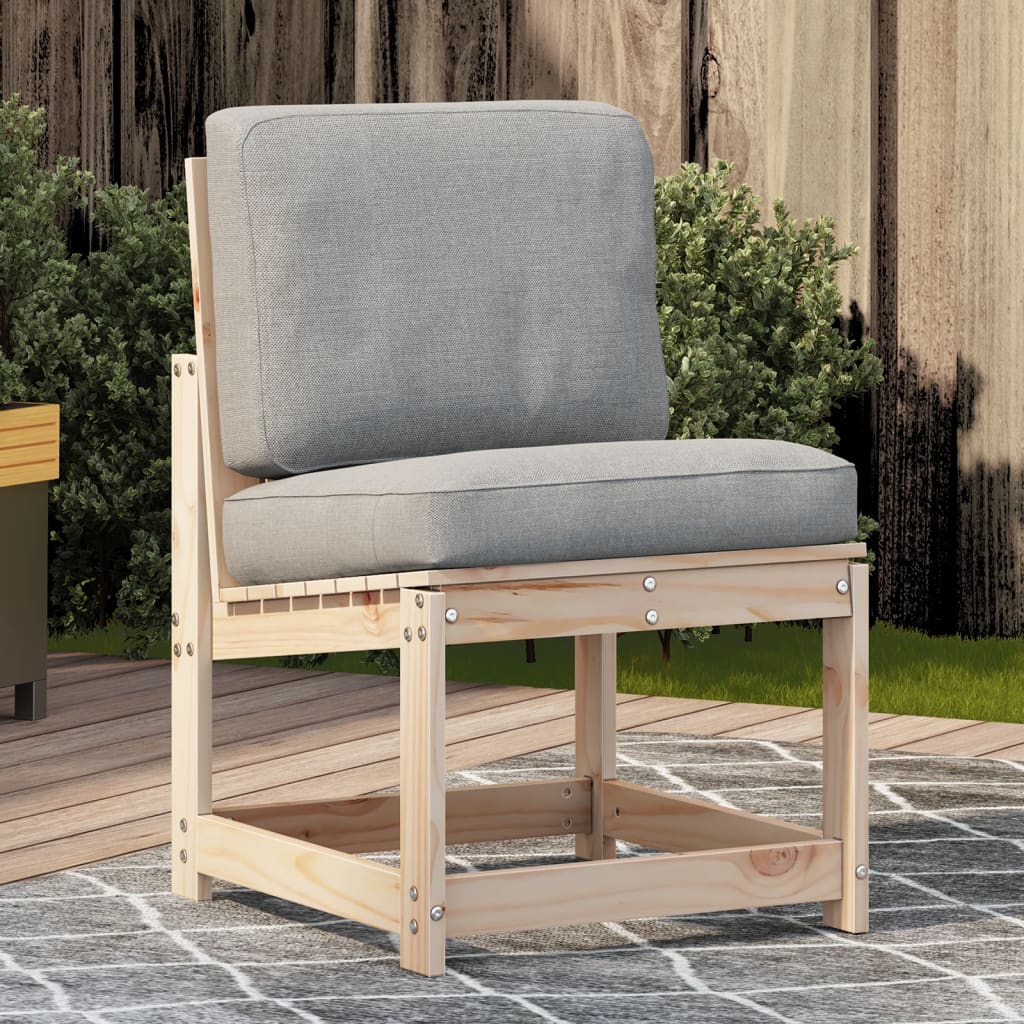 Garden Chair 50.5X55X77 Cm Solid Wood Douglas