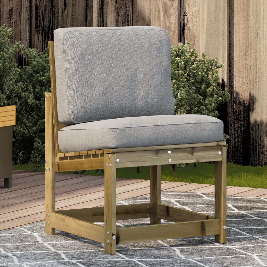 Garden Chair 50.5X55X77 Cm Solid Wood Douglas