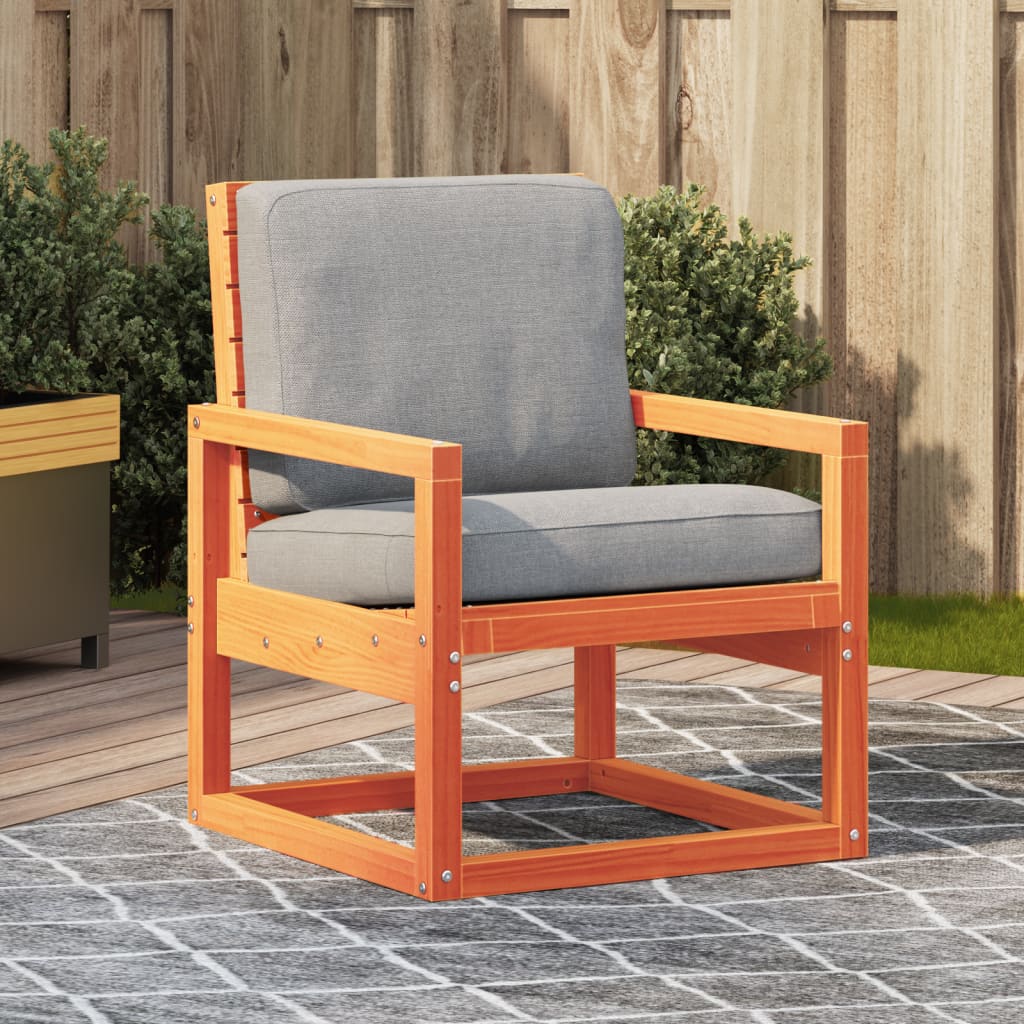 Garden Chair 57.5X63X76 Cm Solid Wood Pine
