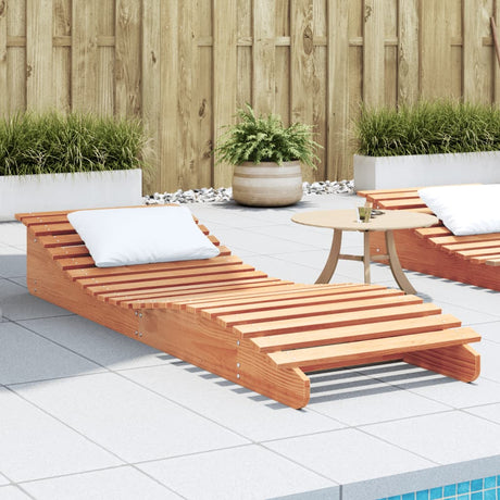 Sun Loungers 2 Pcs Solid Wood Pine