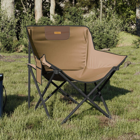 Camping Chairs With Pocket Foldable 2 Pcs