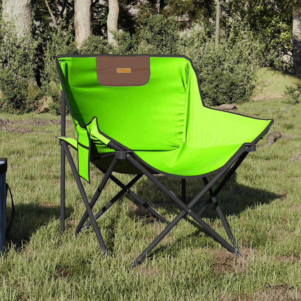 Camping Chairs With Pocket Foldable 2 Pcs