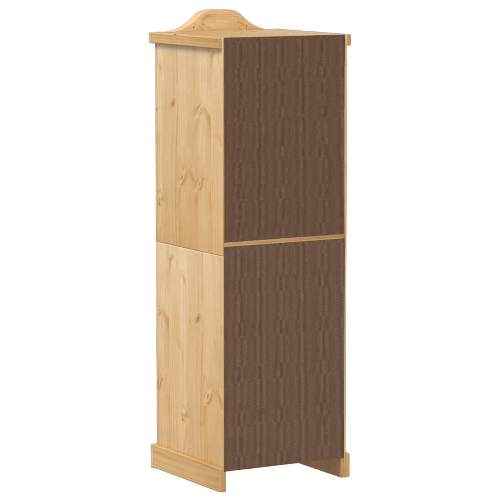 Wardrobe Corona 55X52X170 Cm Solid Wood Pine