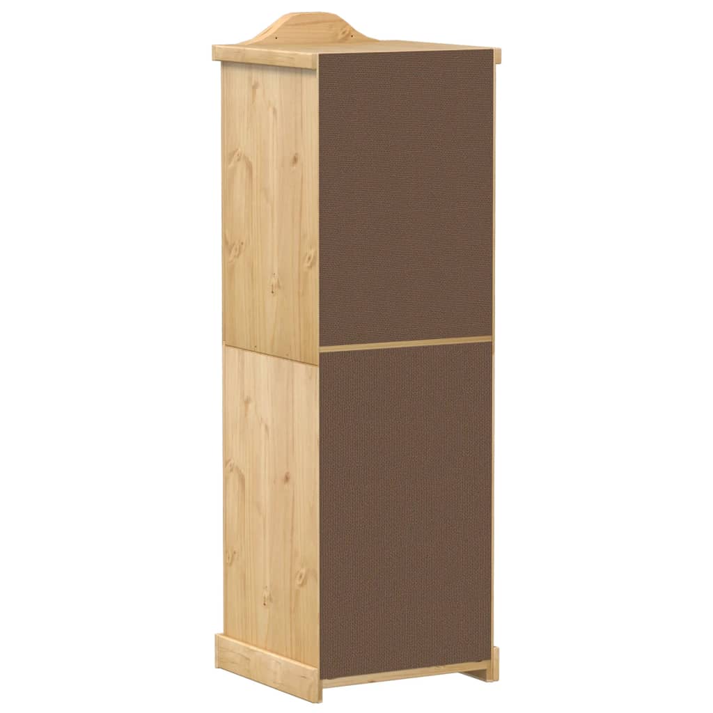 Wardrobe Corona 55X52X170 Cm Solid Wood Pine