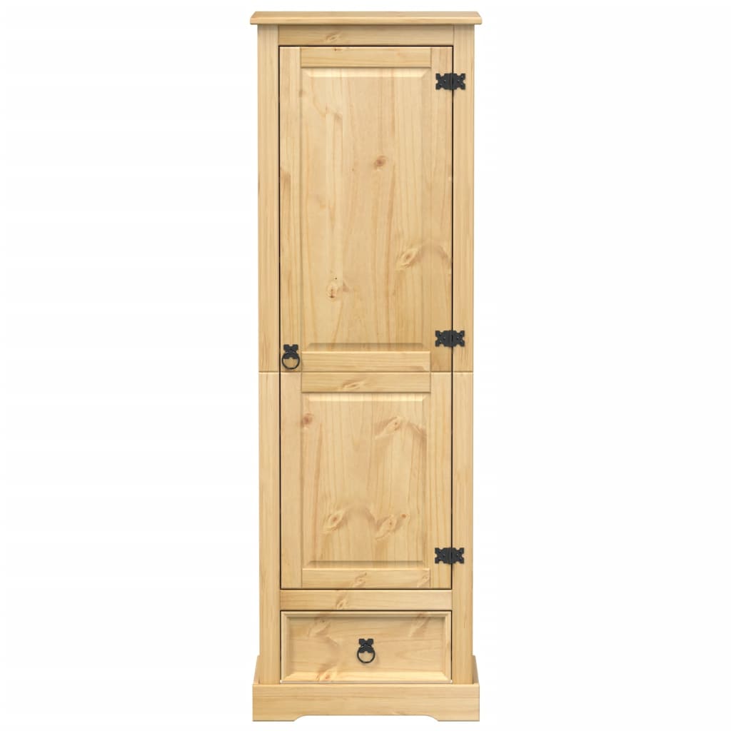 Wardrobe Corona 55X38X170 Cm Solid Wood Pine