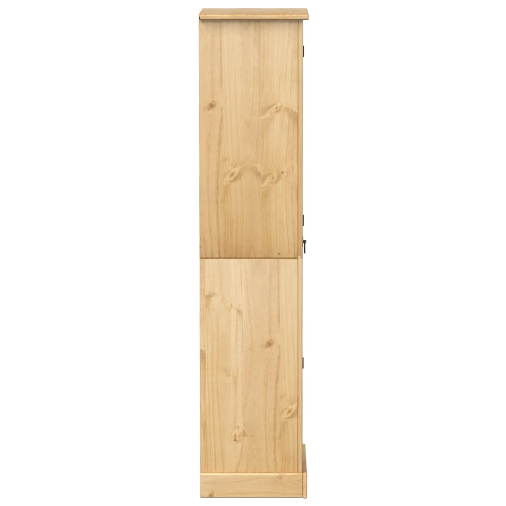Wardrobe Corona 55X38X170 Cm Solid Wood Pine
