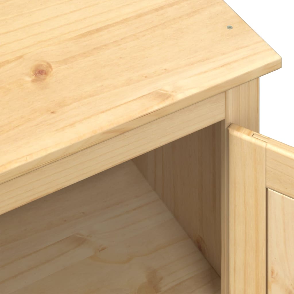 Wardrobe Corona 55X38X170 Cm Solid Wood Pine