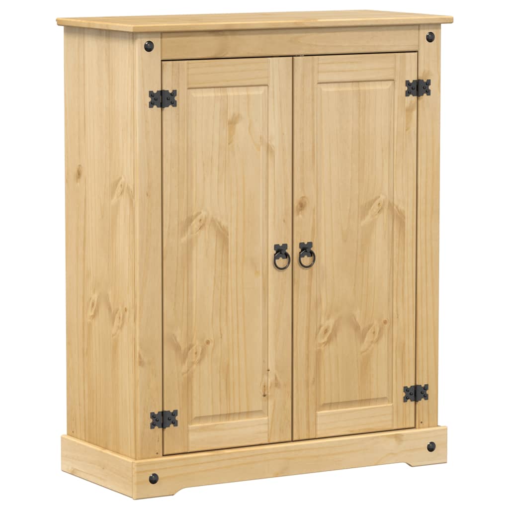 Shoe Cabinet Corona 86X38.5X108 Cm Solid Wood Pine
