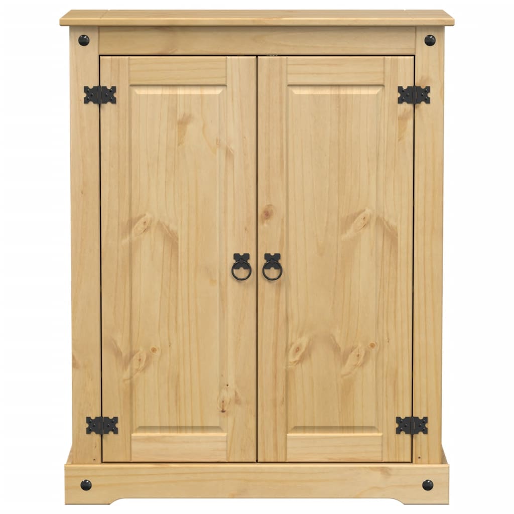 Shoe Cabinet Corona 86X38.5X108 Cm Solid Wood Pine