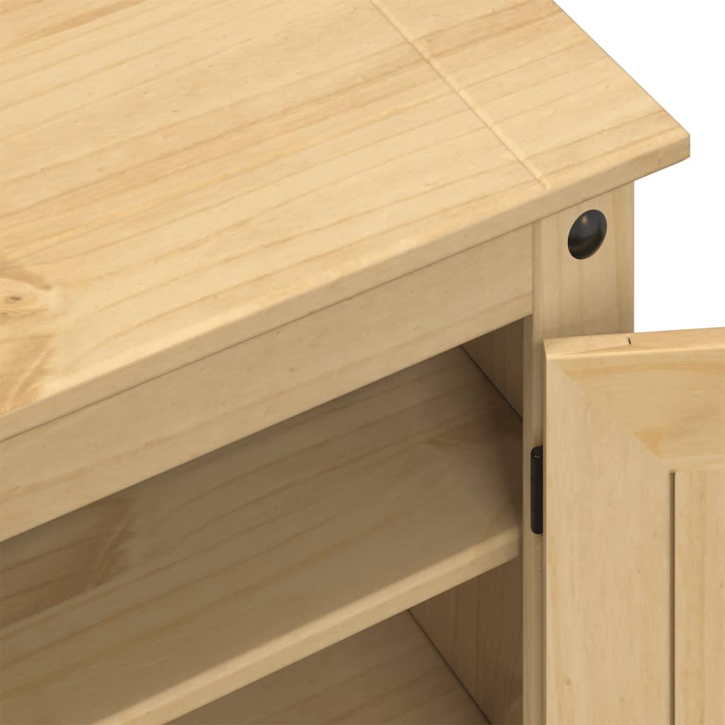 Shoe Cabinet Corona 86X38.5X108 Cm Solid Wood Pine