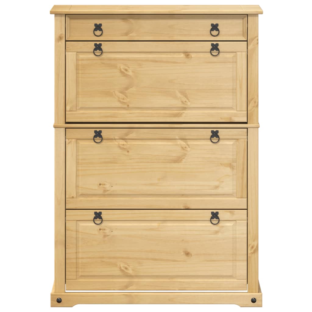 Shoe Cabinet Corona 99X32X Solid Wood Pine
