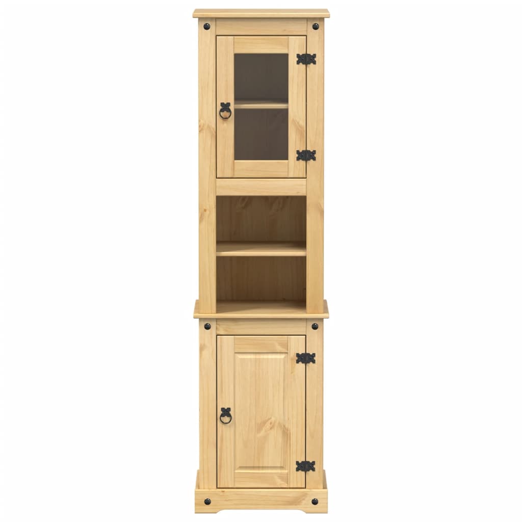 Bathroom Cabinet Corona 50X40X185 Cm Solid Wood Pine