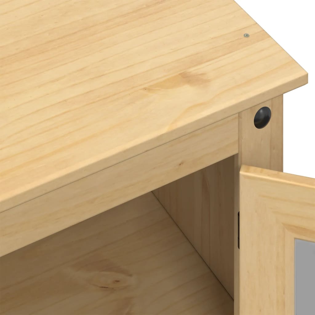 Bathroom Cabinet Corona 50X40X185 Cm Solid Wood Pine