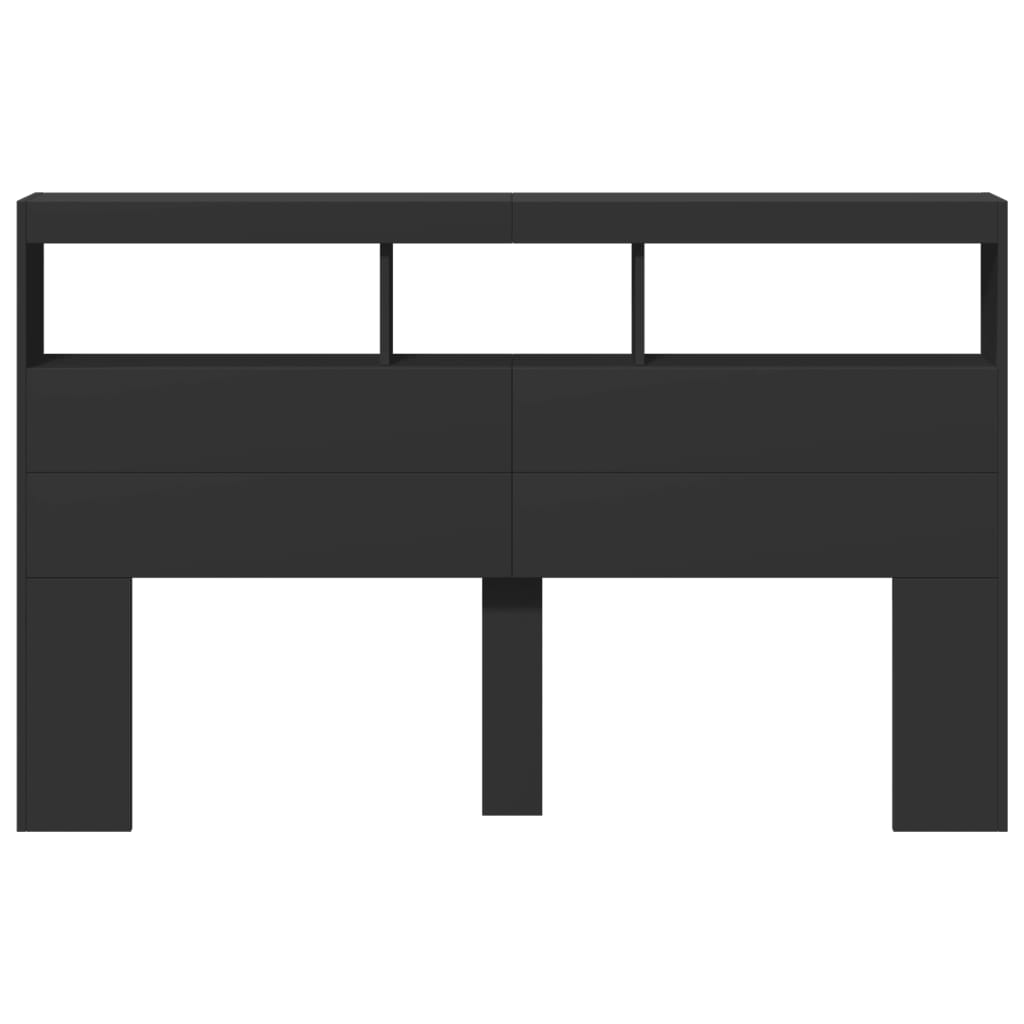 Headboard Cabinet With Led