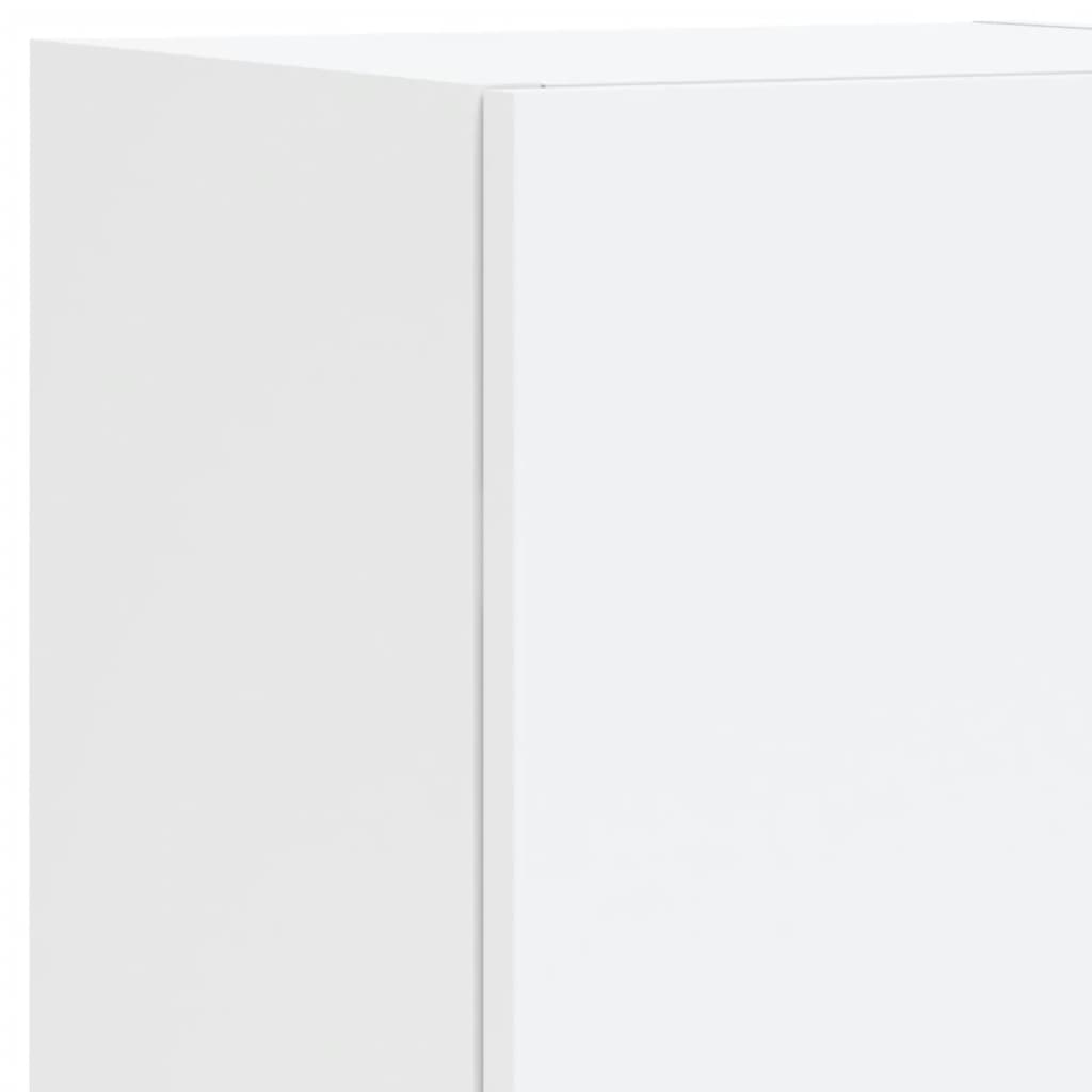 5 Piece Tv Wall Units With Led Engineered Wood