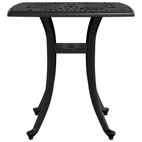 Garden Table 53X53X53 Cm Cast Aluminium
