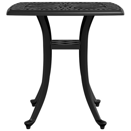 Garden Table 53X53X53 Cm Cast Aluminium