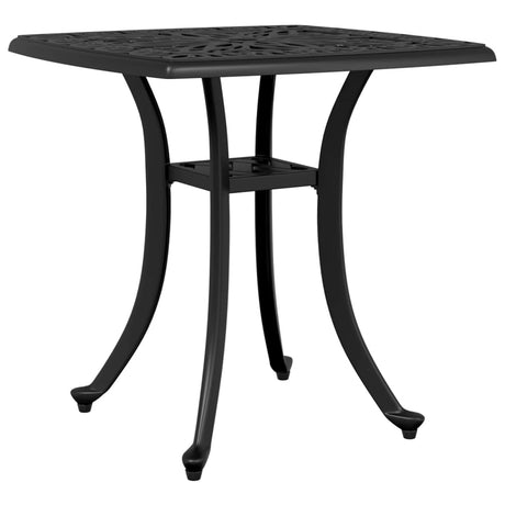Garden Table 53X53X53 Cm Cast Aluminium