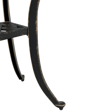 Garden Table Ø48X53 Cm Cast Aluminium
