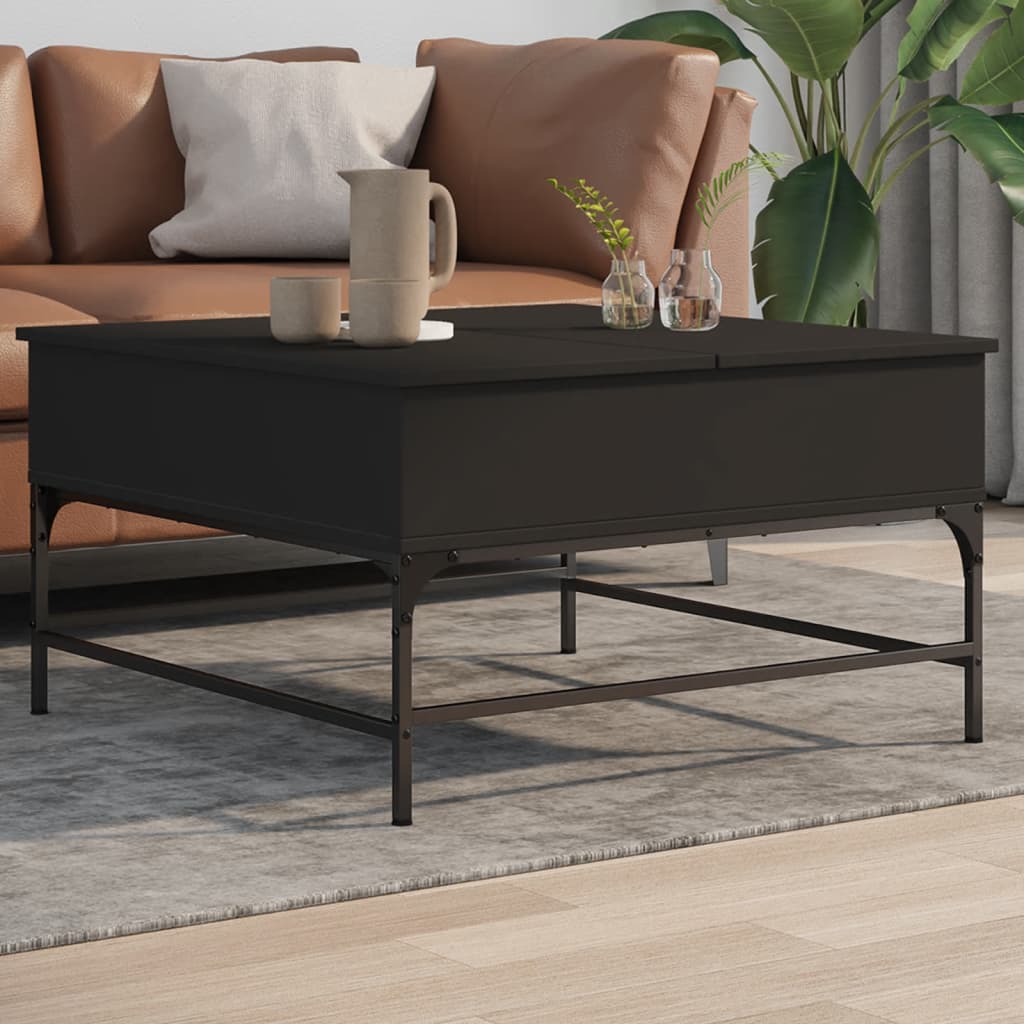 Coffee Table Engineered Wood And Metal