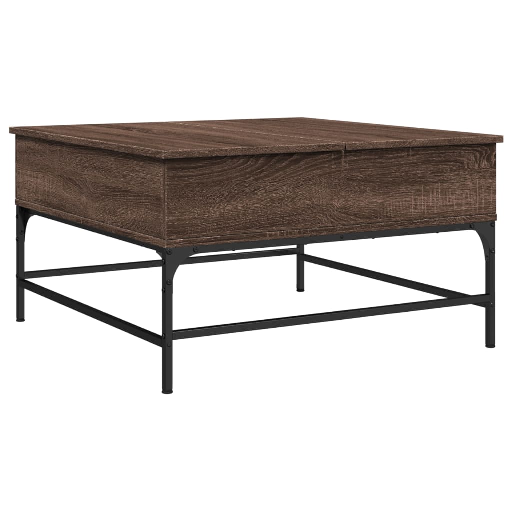 Coffee Table Engineered Wood And Metal