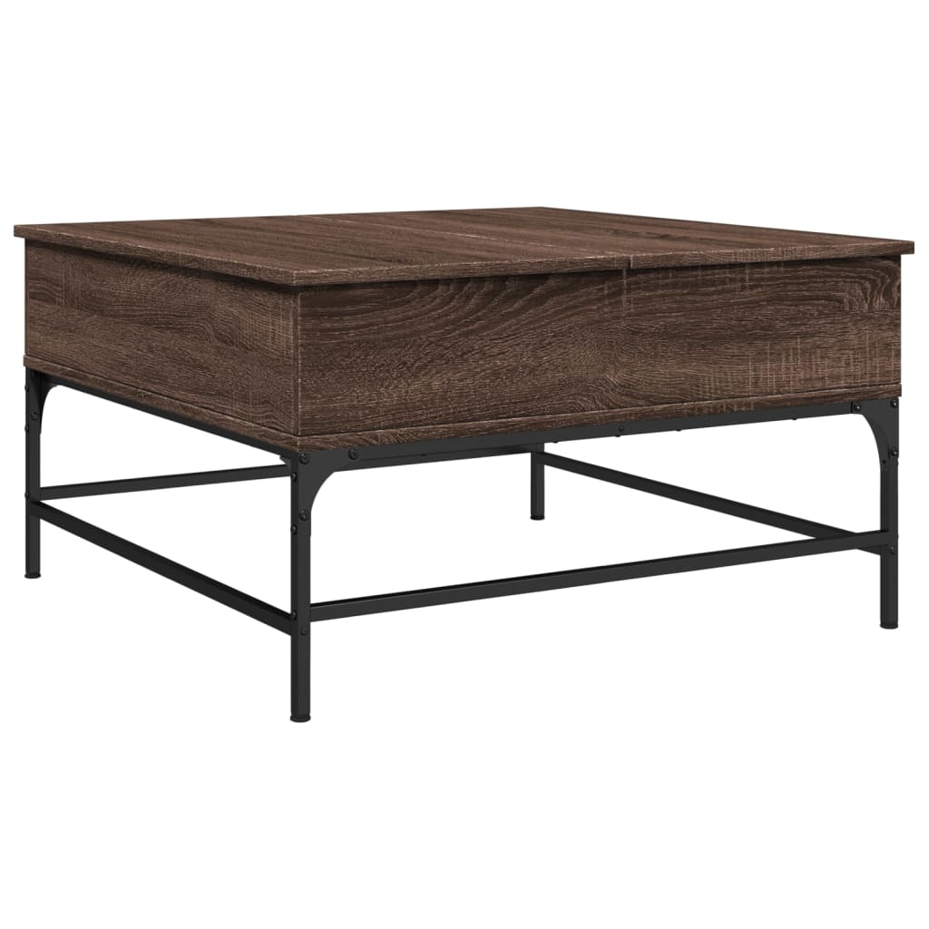 Coffee Table Engineered Wood And Metal