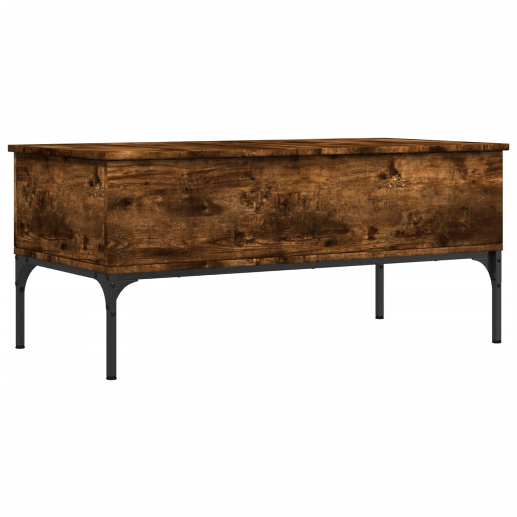 Coffee Table 100X50X45 Cm Engineered Wood And Metal