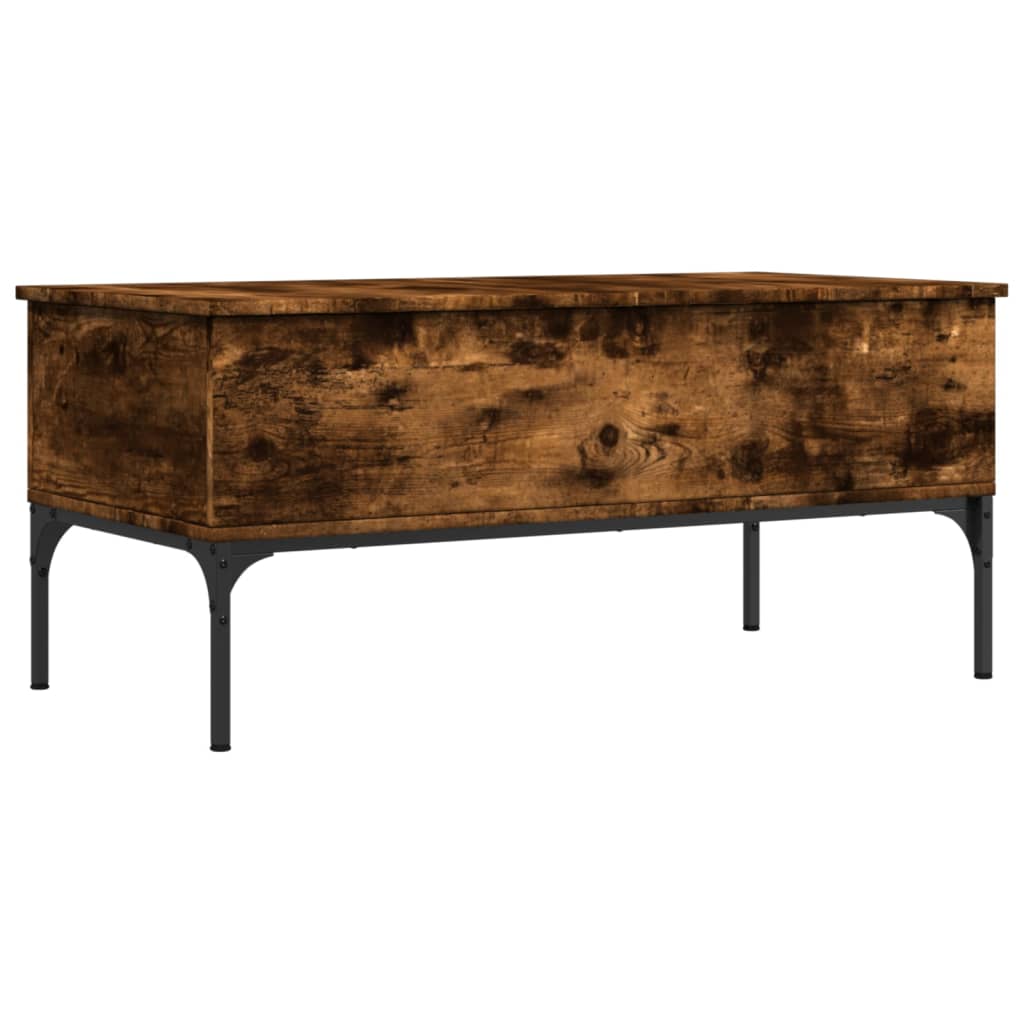 Coffee Table 100X50X45 Cm Engineered Wood And Metal