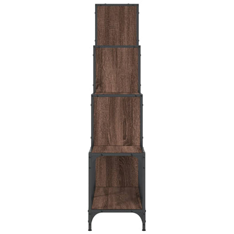 Bookcase 122X30X Engineered Wood And Metal