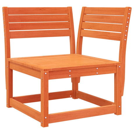 4 Piece Garden Lounge Set Solid Wood Pine