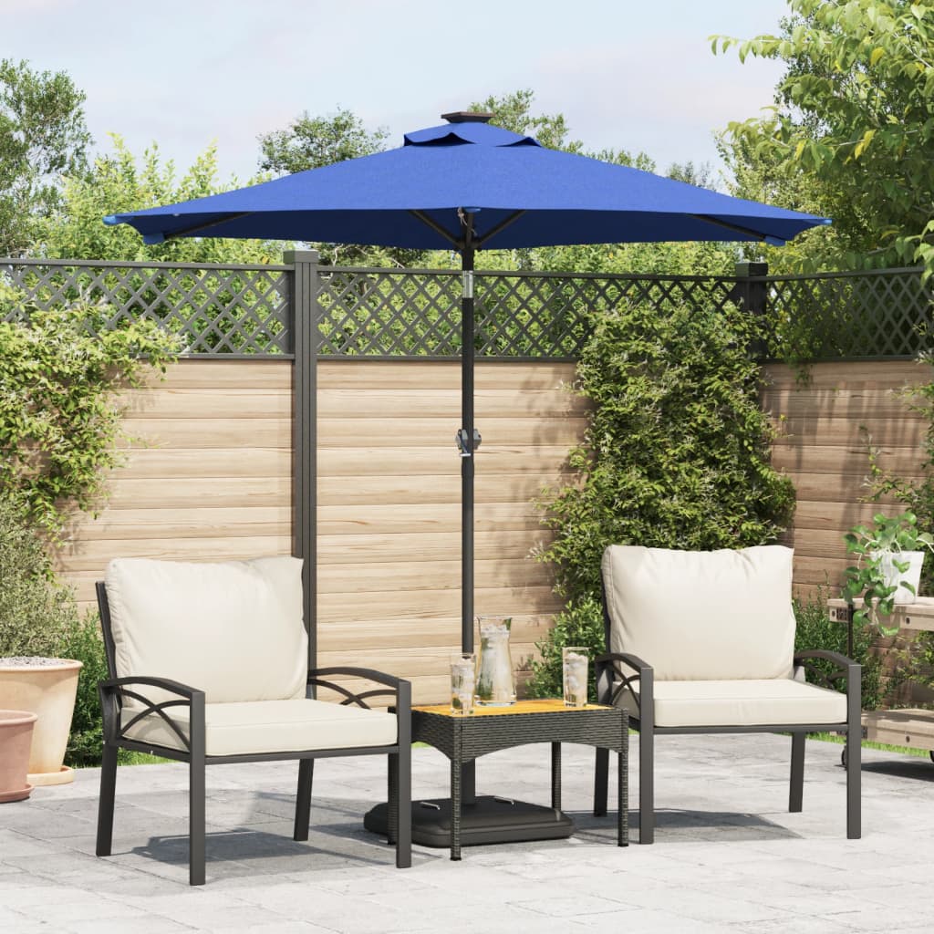 Garden Parasol With Steel Pole 225X225X212 Cm
