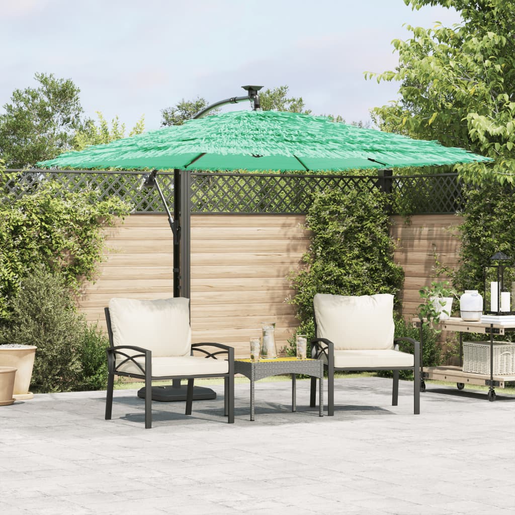 Garden Parasol With Steel Pole