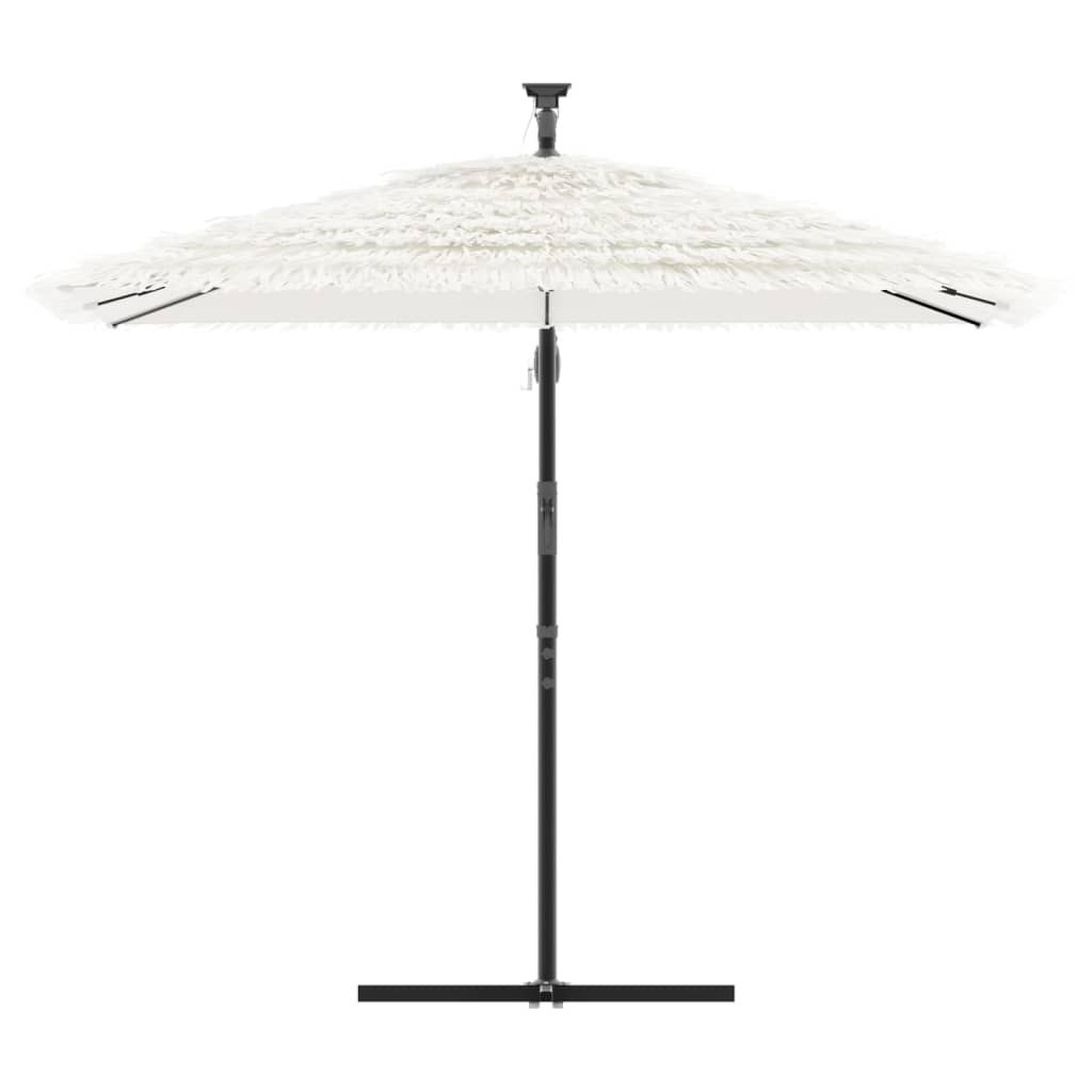 Garden Parasol With Steel Pole