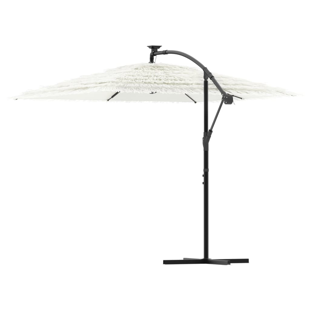 Garden Parasol With Steel Pole