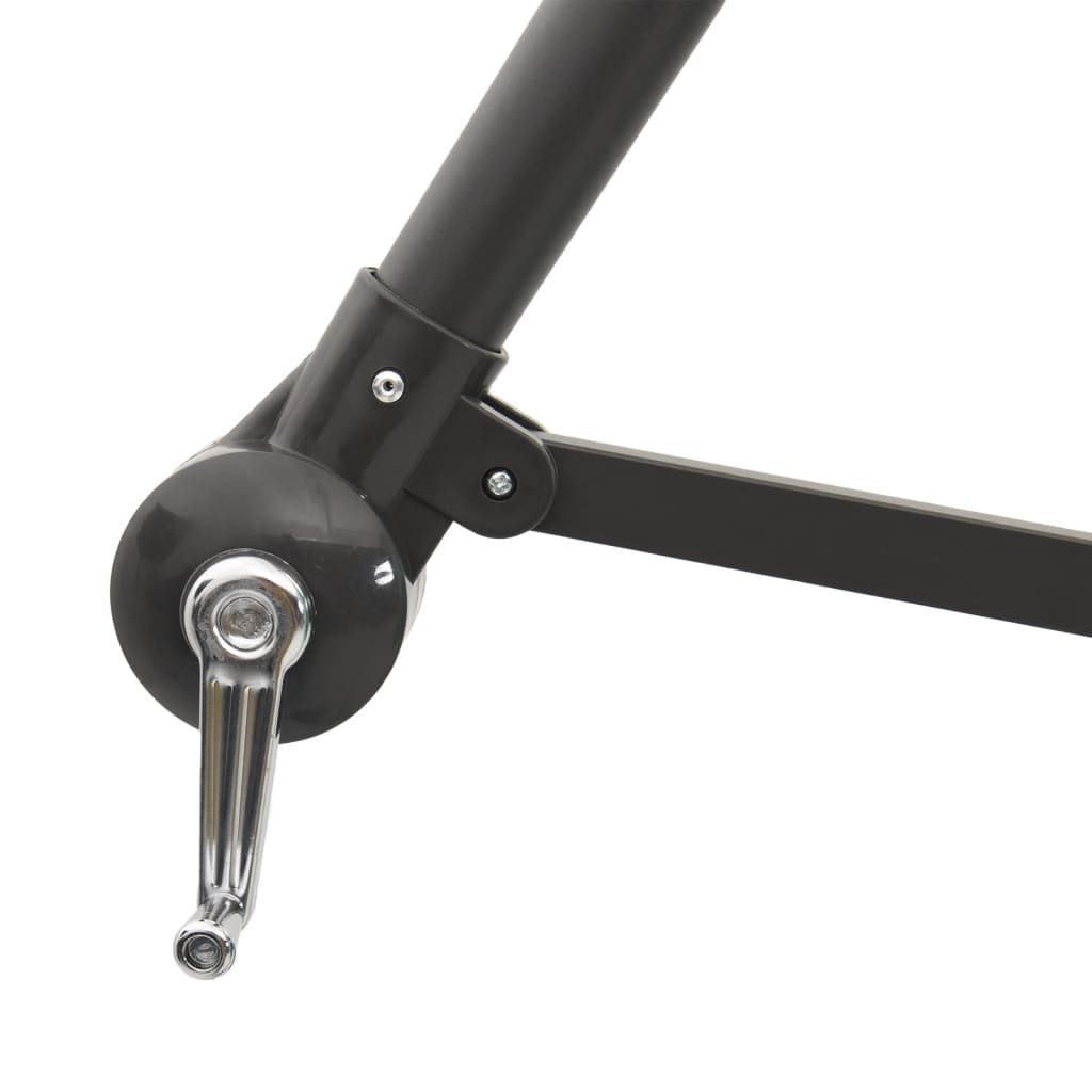 Garden Parasol With Steel Pole