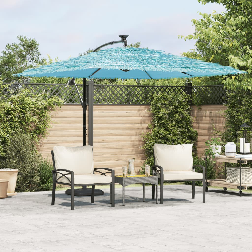 Garden Parasol With Steel Pole