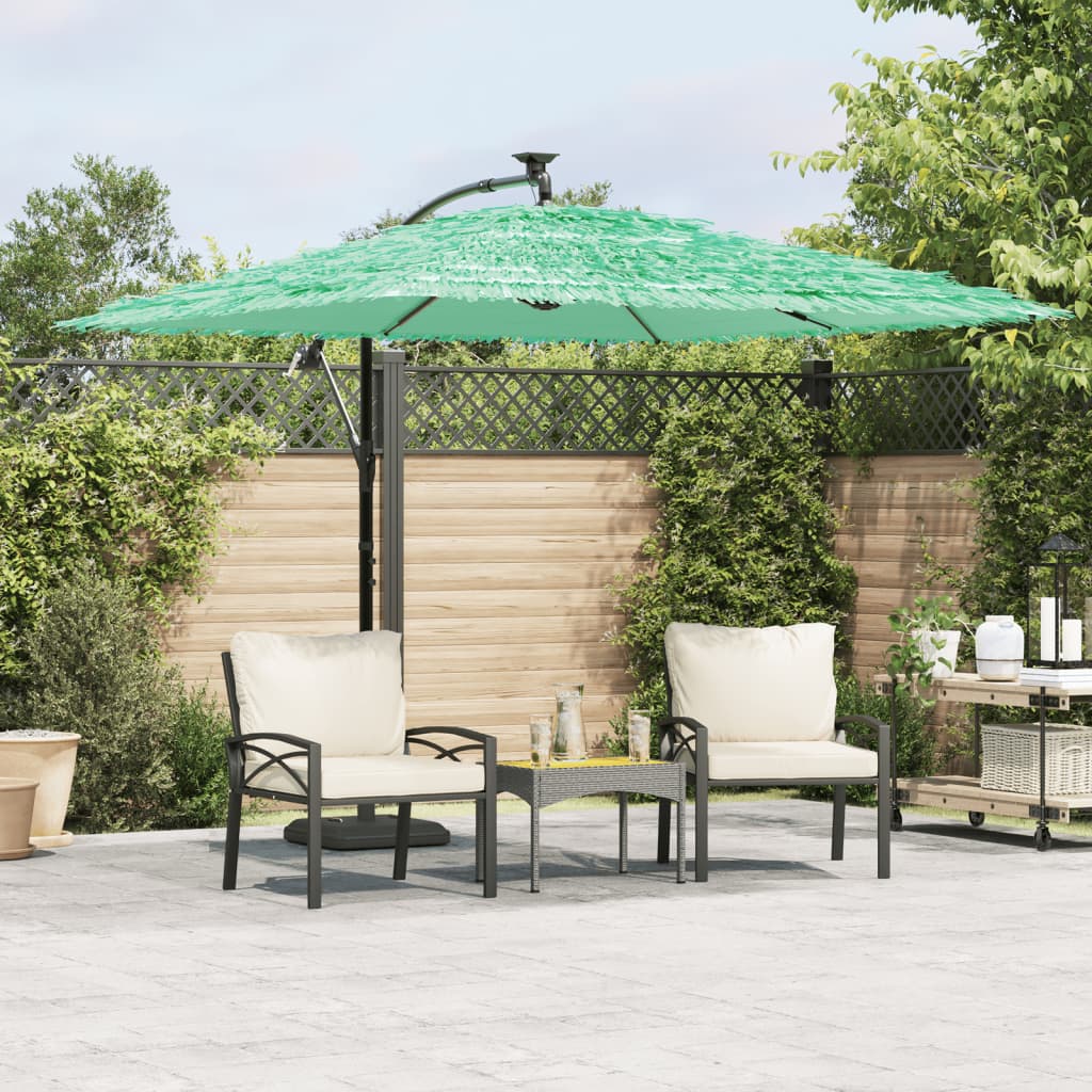 Garden Parasol With Steel Pole